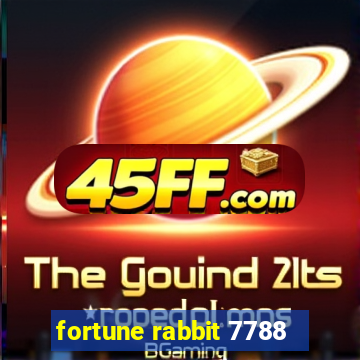 fortune rabbit 7788